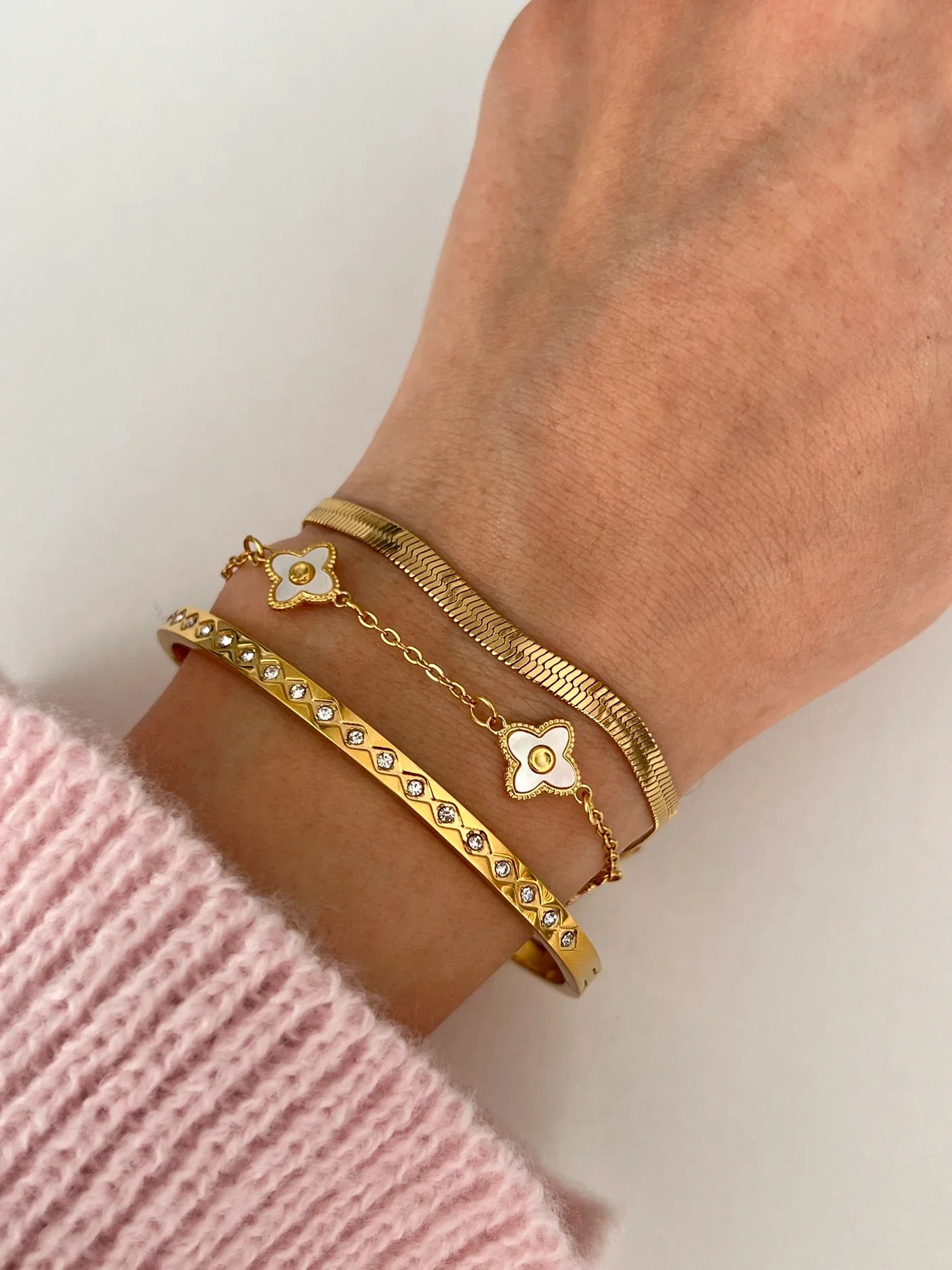 Elina Clover Bracelet