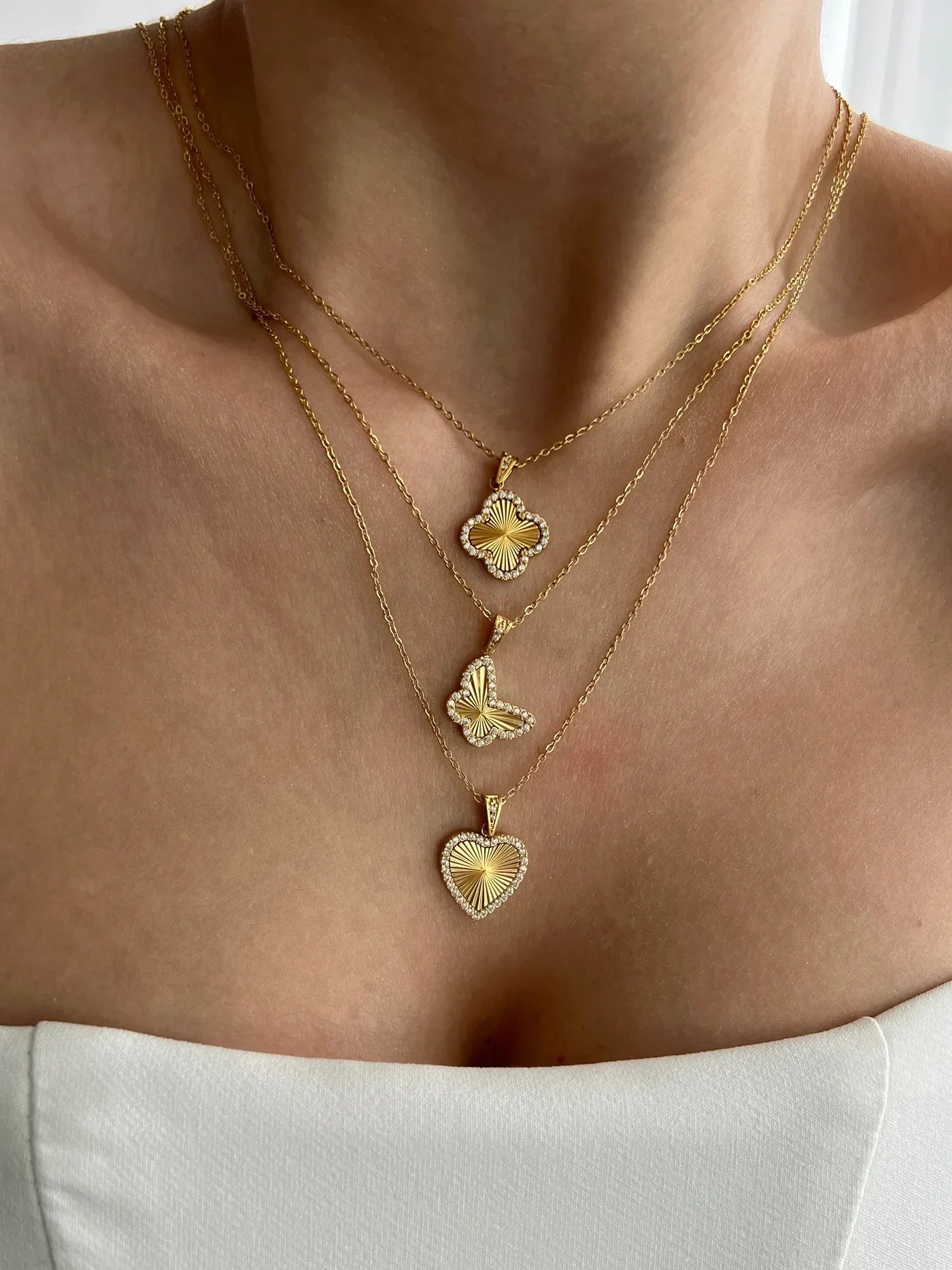 Terysa Clover Necklace
