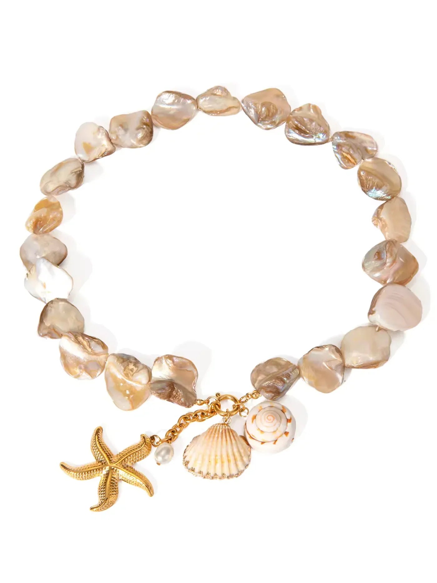 Merliya Shell Charm Necklace